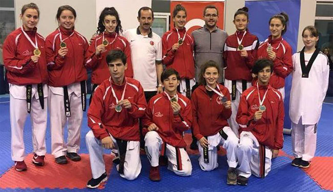 Ergin Spor Kulübü Taekwondocuları Türkiye Şampiyonaları’na hazır