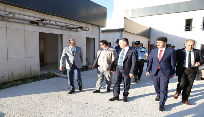 Vali Bilgin, Demirköy Devlet Hastanesinde incelemelerde bulundu