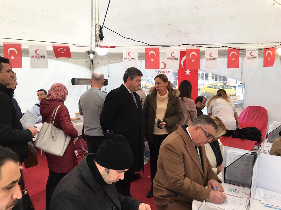 Kök hücre ve kan bağışı kampanyası düzenlendi