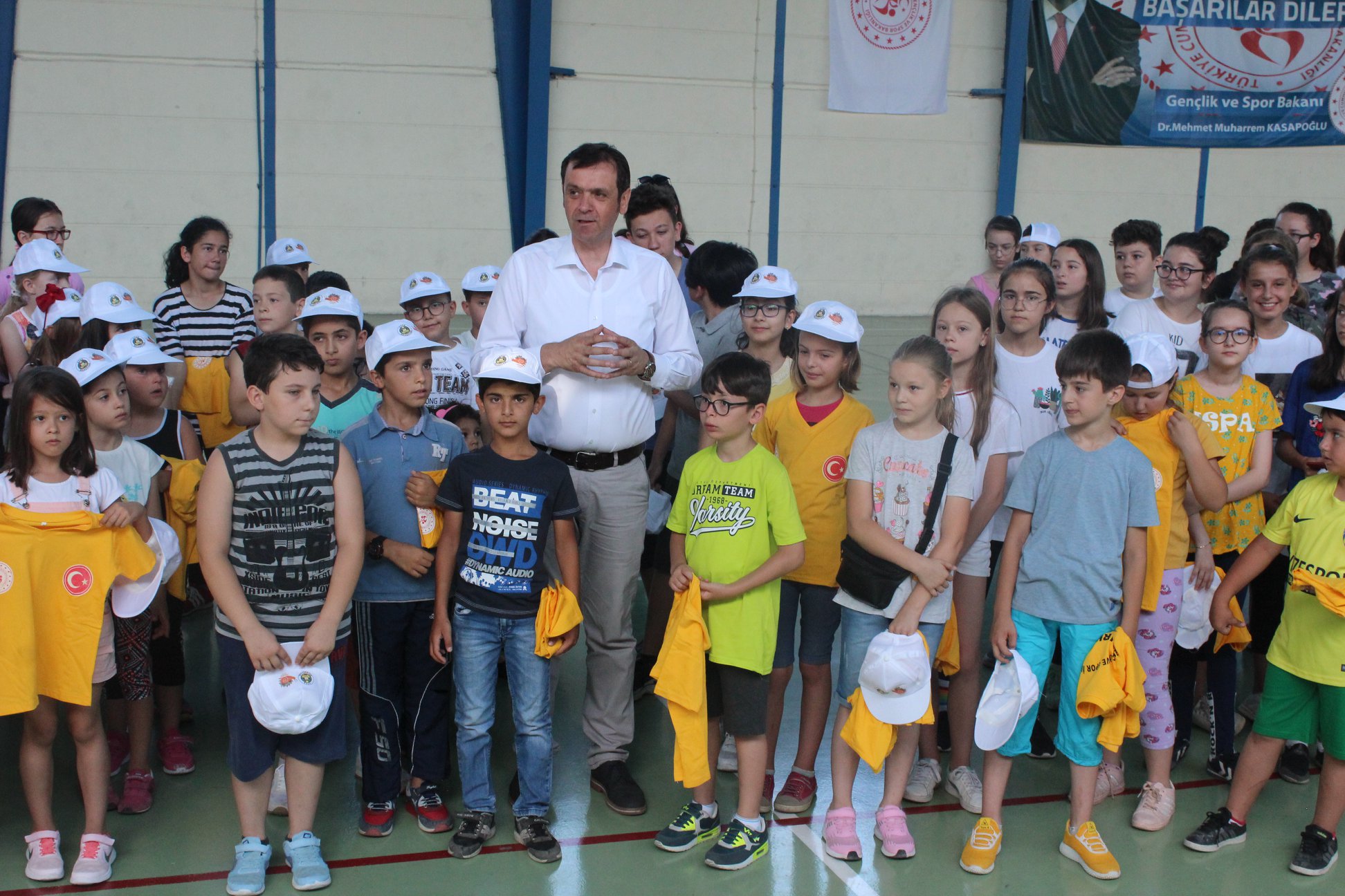 Vize ilçesinde yaz dönemi spor kursları başladı