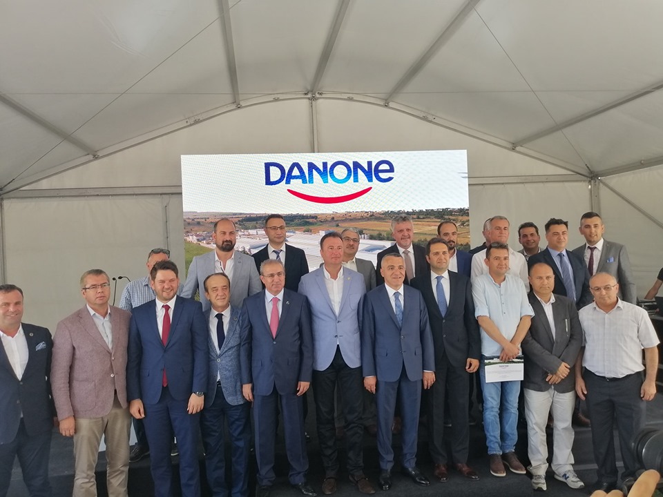 Danone ek üretim tesisleri açıldı