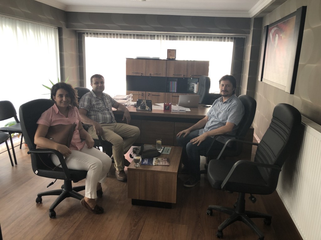 Müze Müdürü Şehmus Tekin Kırklareli Kent Konseyine ziyaret etti