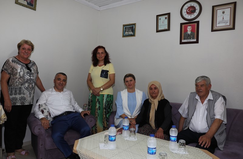 Vali Bilgin’den Şehit Ailelerine Ziyaret