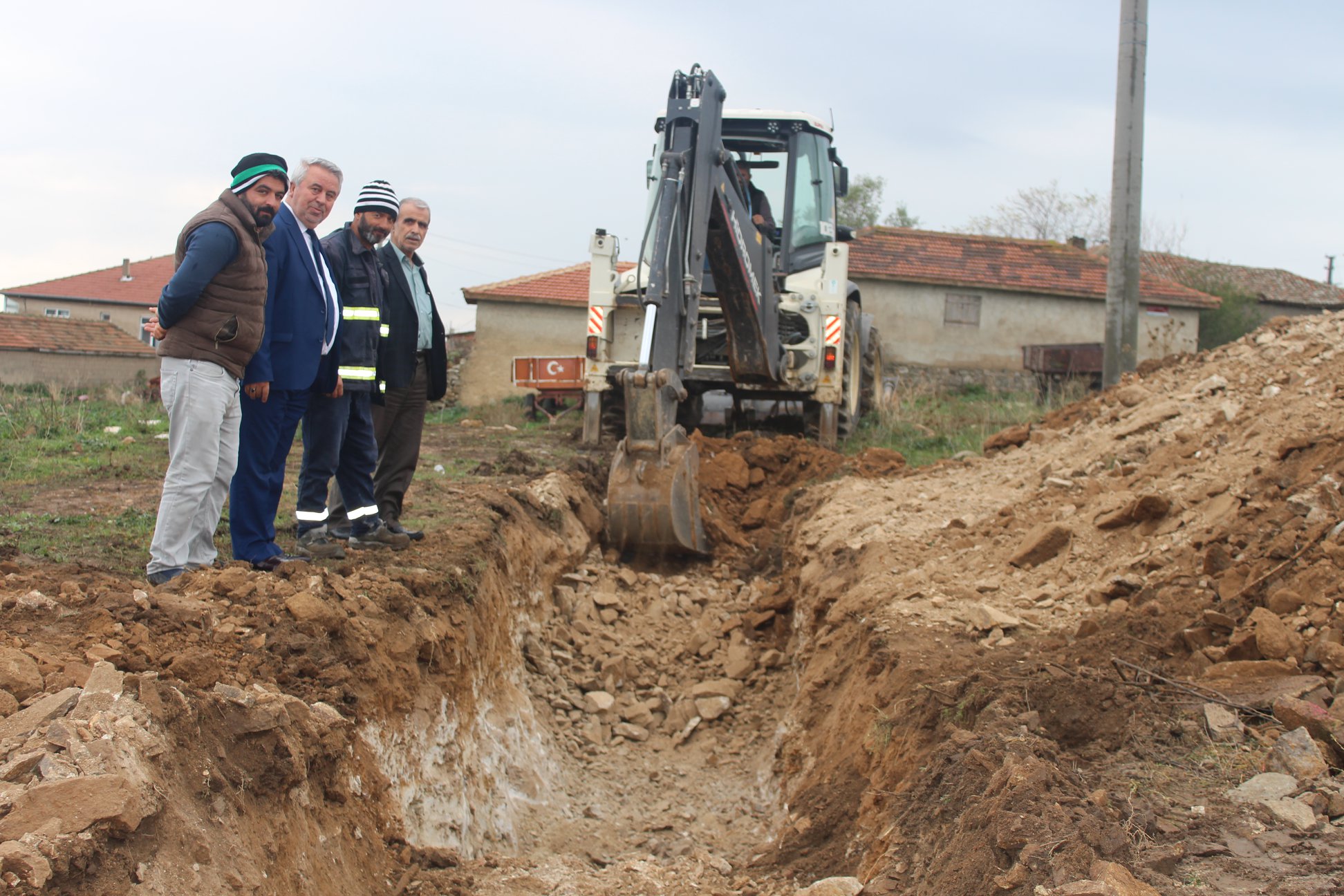 Üsküp beldesi doğalgaza kavuşuyor