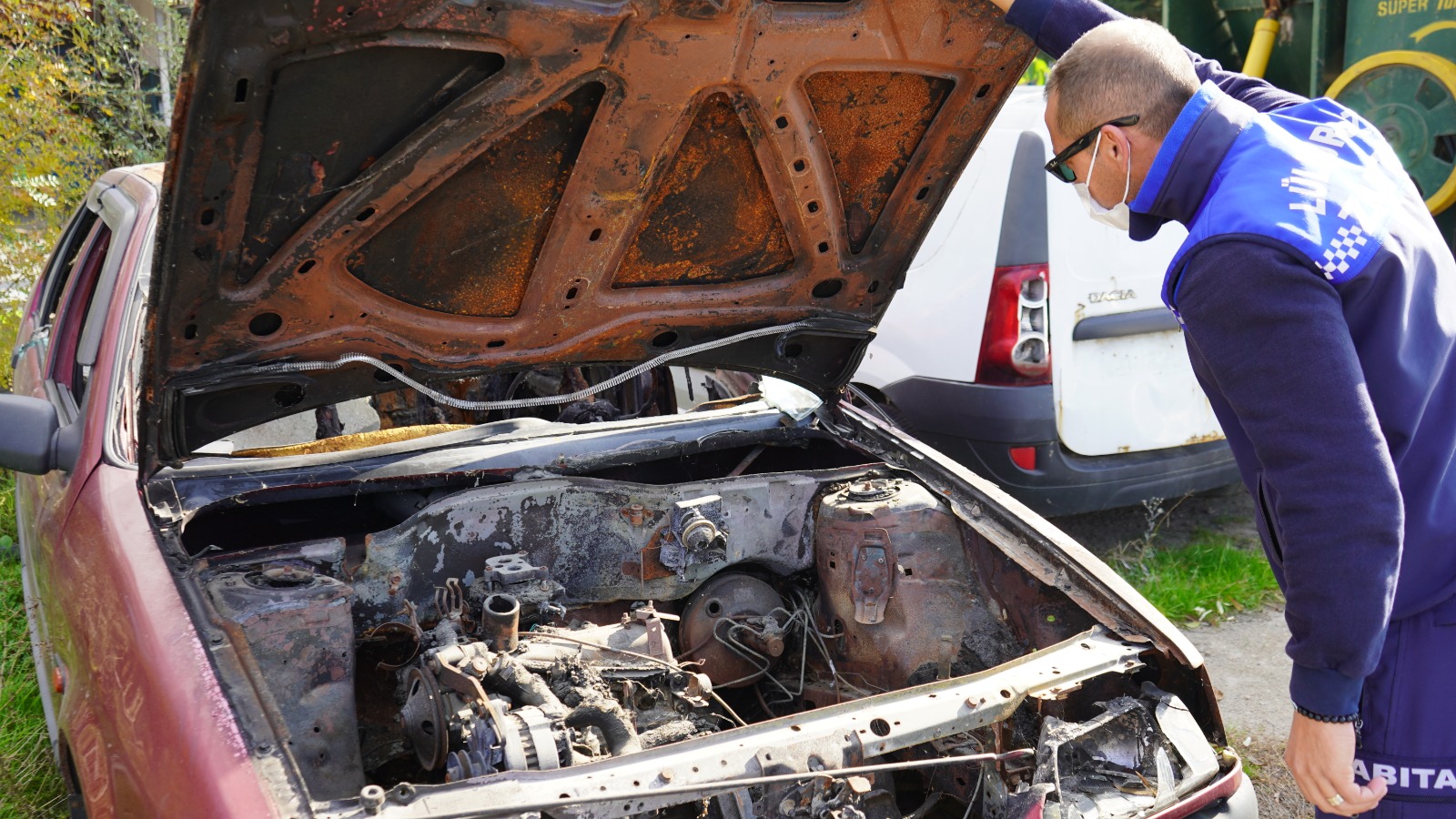 Lüleburgaz’da hurda araçlar toplanıyor