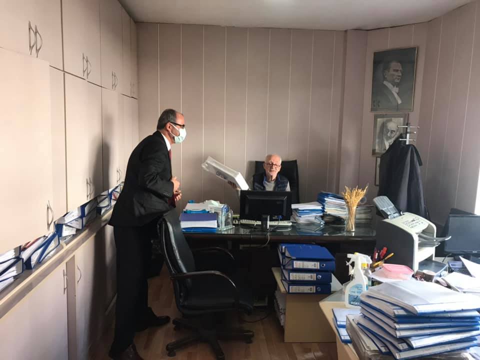 Muhasebe mensupları iş yerlerinde ziyaret edildi