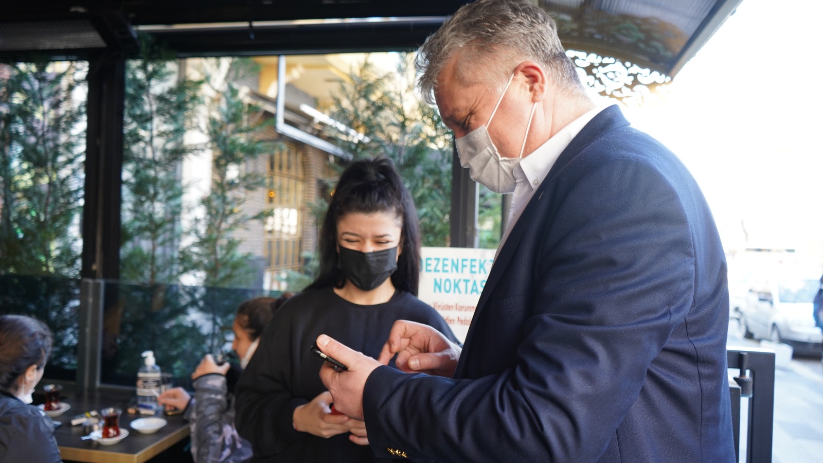 Başkandan hem denetim hem hayırlı olsun!