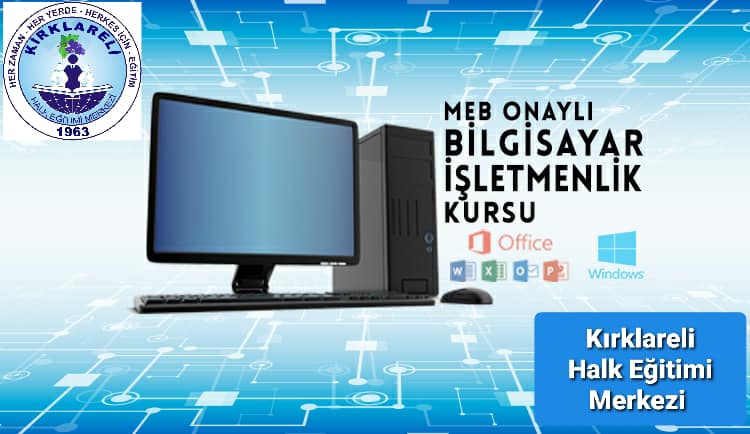 Bilgisayar İşletmenliğine başvuru yapabilirisiniz