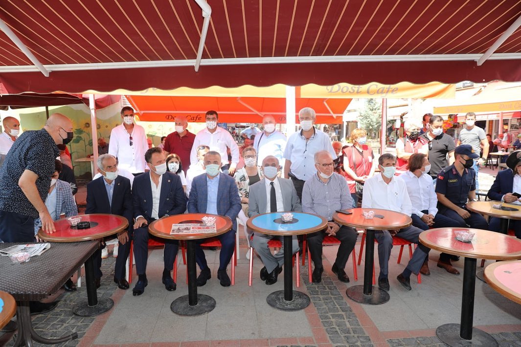 Vali Bilgin’den Cemevine ziyaret