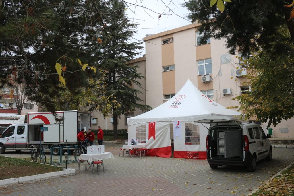 Tarım ve Orman Müdürlüğünden Kızılay’a Kan Bağışı