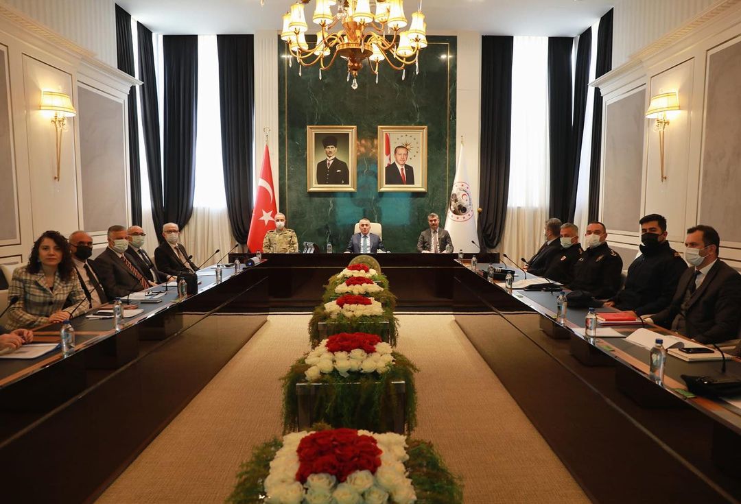 2021 yılı Güvenlik ve Asayiş konuları görüşüldü