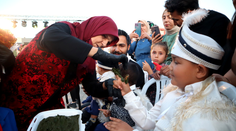 Saray Belediyesi’nden unutulmaz sünnet şöleni