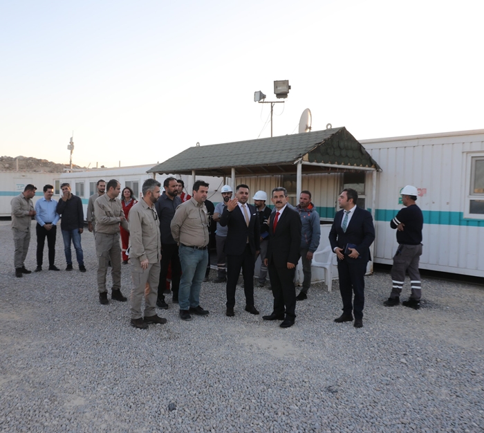 Vali Ekici'den Sondaj Kulesi'ne Ziyaret