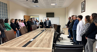 Başhekim Derdiyok Mesai Arkadaşları İle Vedalaştı