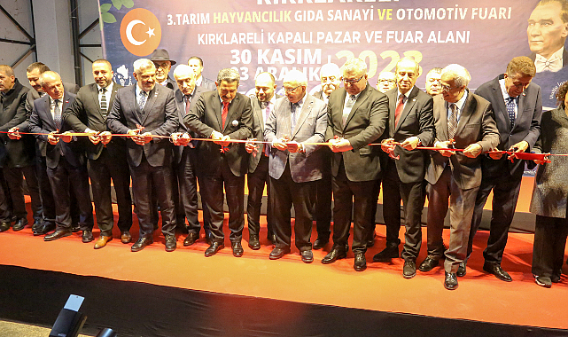 Kırklareli Ticaret Borsası, 3. Tarım, Hayvancılık, Gıda Sanayi ve Otomotiv Fuarı'nı Büyük Bir Coşkuyla Tamamladı!