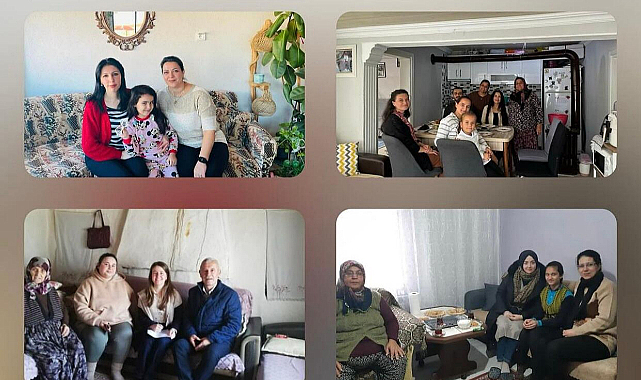 ‘’Bir Kahvenizi İçeriz’’ Projesi ile 1302 Aile Ziyaret Edildi