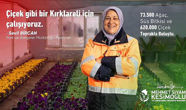 Kırklareli Yeşillenmeye Devam Ediyor