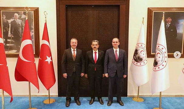 Vali Ekici’ye Makamında Ziyaret Gerçekleşti