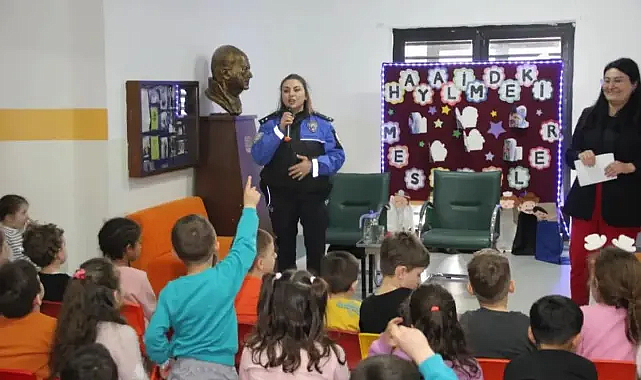 Miniklere Polislik Mesleği Tanıtıldı