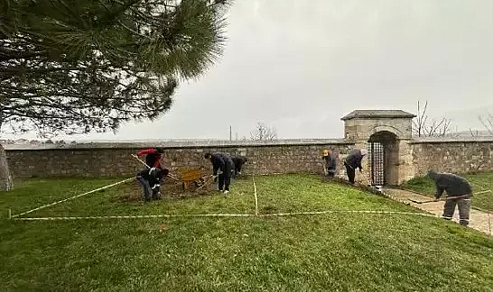 Tarihi Edirne Mevlevihanesi'nin kazı çalışmalarına başlandı