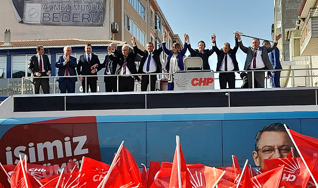 CHP Lideri Özgür Özel Babaeski'de Halkla Buluştu