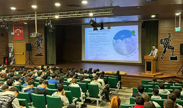 Öğrencilere İklim Değişikliği ve Su Farkındalığı Eğitimi Verildi