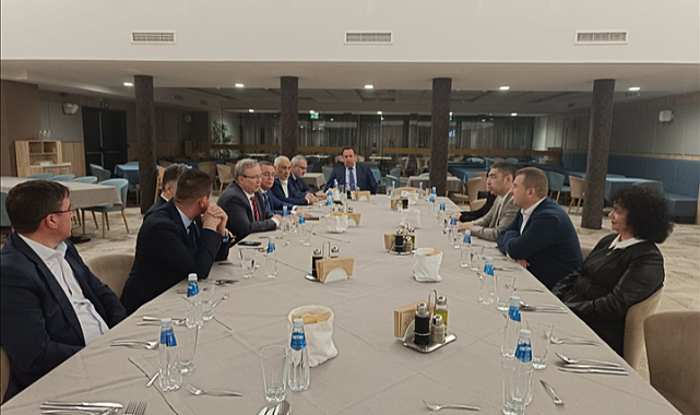 TRAKYA ÜNİVERSİTESİ HEYETİ, BURGAZ’DAKİ TÜRK BELEDİYE BAŞKANLARI İLE BİR ARAYA GELDİ