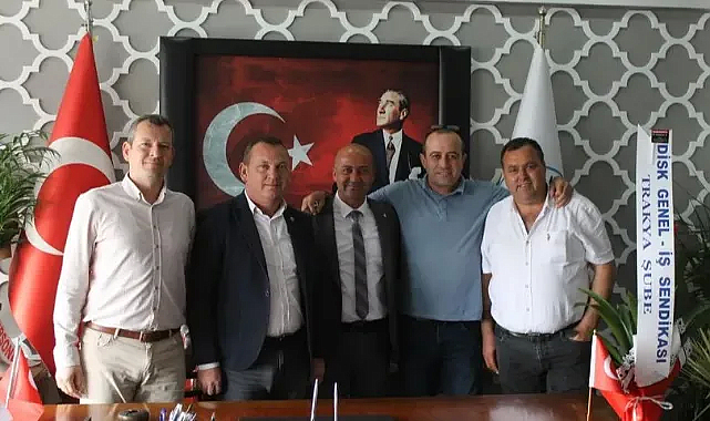 Sendika Temsilcilerinden Başkan Ufuk İn'e Tebrik Ziyareti