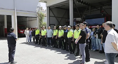 Kırklareli İtfaiye Müdürlüğü’nden Yangın Tüpü Kullanımı Eğitimi