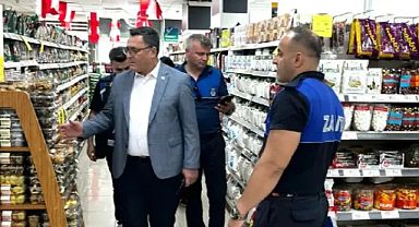 Zabıta Ekiplerinden Zincir Marketlere Denetim 