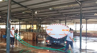 Başkan Fırat Yayla'nın Talimatıyla Babaeski Pazar Yeri Düzenleniyor