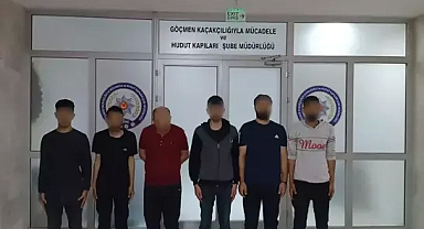 Edirne'de 5 kaçak göçmen yakalandı, 2 organizatör tutuklandı 