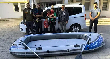 Edirne'de 7 kaçak göçmen ile 1 organizatör yakalandı