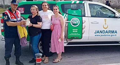 Edirne’de yaralı martı, tedavisinin ardından doğaya bırakıldı 