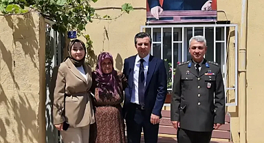 Kaymakam Çanakçıoğlu Şehit Ailelerine Bayram Ziyaretinde Bulundu 