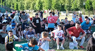 Kırklareli'nde Milli Maç Coşkusu