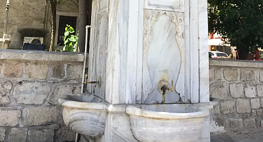Kırklareli’nin Büyük Camii Çeşmesi Tarihe Işık Tutmaya Devam Ediyor