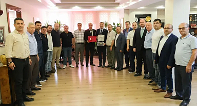 Kırklareli Ticaret Borsası Heyetinden Başkan Bulut'a Ziyaret