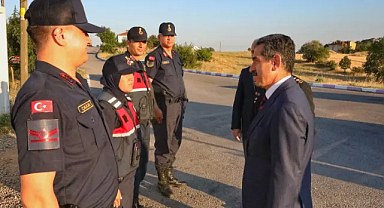 Kırklareli Valisi Ekici'den Emniyet ve Jandarma'ya Bayram Ziyareti
