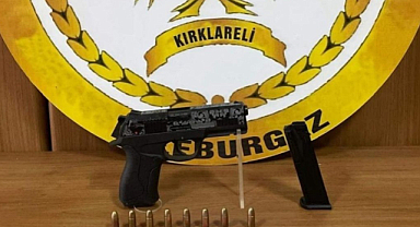 Lüleburgaz'da Şok Uygulama: Ruhsatsız Tabanca Ele Geçirildi