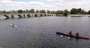 Meriç Nehri'nde ilk resmi kürek müsabakası için hazırlıklar başladı