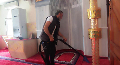 Süleymanpaşa Belediyesi Bayram Öncesi Camilerde Temizlik Çalışması Başlattı 