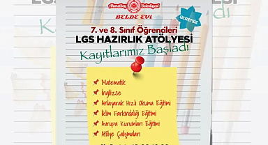 Ahmetbey'de Öğrencilere Yaz Tatilinde Ücretsiz LGS Hazırlık Atölyesi