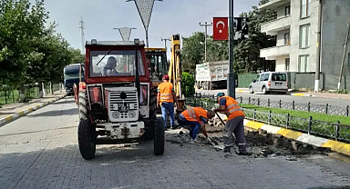 Büyükkarıştıran'da Çalışmalar Hız Kesmiyor
