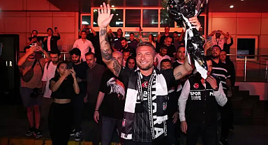 Ciro Immobile İstanbul'da: Beşiktaş Taraftarları Coşkulu Karşıladı