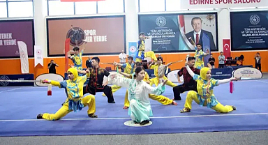 Edirne'de Açık Balkan Wushu Kung Fu Şampiyonası başladı