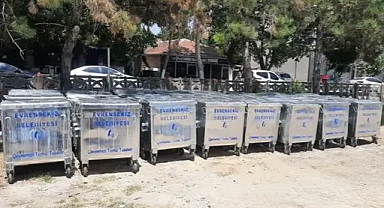 Evrensekiz'den Temizlik Atağı: 32 Yeni Çöp Konteyneri Teslim Alındı