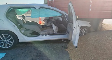 Havsa-Babaeski D-100 Karayolunda Korkutan Kaza! 