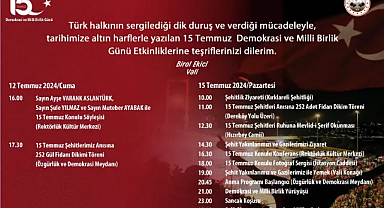 Kırklareli, 15 Temmuz'u Anıyor!