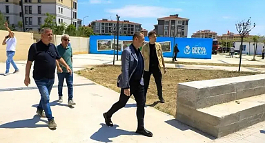 Kırklareli Belediye Başkanı Bulut, Spor Sahası İncelemesi Yaptı